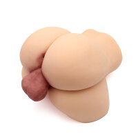 Kiotos Masturbator Penis in Ass & Pussy Beige 6,9 kg