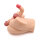 Kiotos Masturbator Penis in Ass & Dildo Beige 6,5 kg