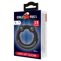 CRAZY BULL Meco Model 15 Penisring Schwarz &Oslash; 4 cm