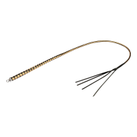 RISE Feather Hard Whip Leather Black Yellow