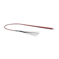 RISE Feather Soft Whip Leather Red Black