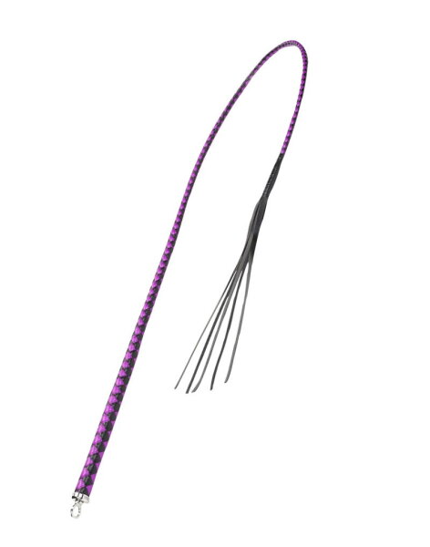 RISE Feather Soft Whip Leather Purple Black