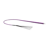 RISE Feather Soft Whip Leather Purple Black