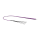 RISE Feather Soft Whip Leather Purple Black