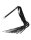 Rise Long Flogger with Soft Ends Black