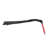 Rise Long Flogger with Soft Ends Red