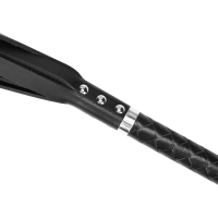 Rise Long Flogger with Hard Ends Black