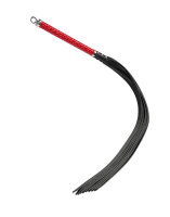 Rise Long Flogger with Hard Ends Red