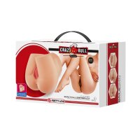 Crazy Bull Rolonda Ass und Vagina Masturbator Beige