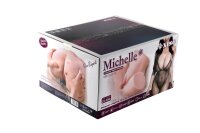 XISE Michelle Masturbator mit Vibration 10,8 kg Beige