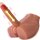 XISE Peel Ass masturbator with thrusting dildo 2.7 kg beige