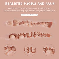 XISE Fanny Ass Masturbator 4,2 kg Beige