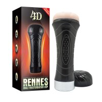Mistress Rennes Masturbator mit Vibration Beige