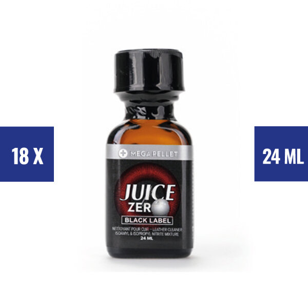 Juice Zero Black Label 24 ml 18-144 St&uuml;ck