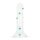 Easy Toys Dildo Collection Blossom Bliss Medium Dildo with Blue Flowers