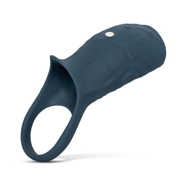 Boners Vibrierender Penissleeve Blau 12,8 cm