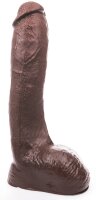 Hung System Jay Realistischer Dildo XL Braun 26 cm