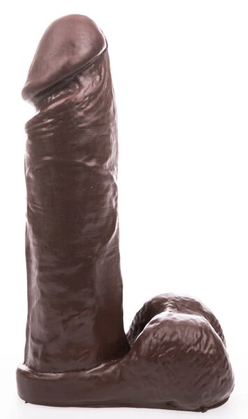 Hung System Lil Realistischer Dildo M Braun 20 cm