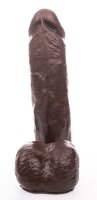 Hung System Lil Realistischer Dildo M Braun 20 cm