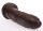 Hung System Todd Realistic Dildo Brown 24 cm