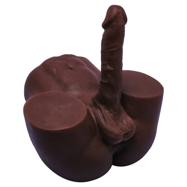 MySexPartner Torso Masturbator Anal mit beweglichem Penis Braun