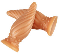 DarkSil Plug Spiral Pik M 15 x 6.2 cm Gold