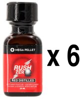 RUSH ZERO Red Distilled 24 ml 6-144 St&uuml;ck