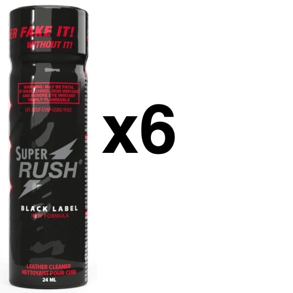 SUPER RUSH BLACK LABEL Tall 24 ml 6-144 St&uuml;ck
