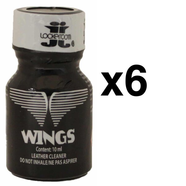 WINGS Black 10 ml 6-72 St&uuml;ck