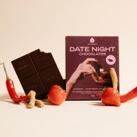 DATE NIGHT Schokolade mit Erdbeeren, Maca & Ginseng
