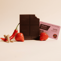 DATE NIGHT Schokolade mit Erdbeeren, Maca & Ginseng