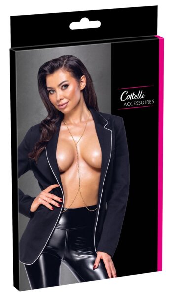 Cottelli Collection Body Chain Gold