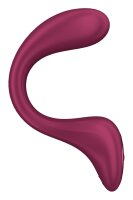 Satisfyer G for Goddess 2 Rabbit Vibrator Dark Red