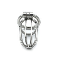 Kiotos Keuschheitsk&auml;fig mit Schloss Silber &Oslash; 4,5 cm