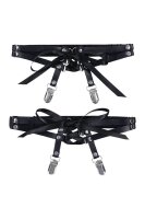 Sportsheets Lace Up Strumpfb&auml;nder Schwarz One Size