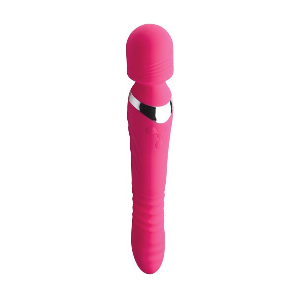XR Brands INMI Ultra Thrust-Her Vibrating Wandvibrator 27,3 cm Rosa