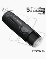 IY Egor Thrusting & Rotating Masturbator App-Controlled Black