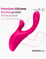 IY Derek Vibrator mit Fingerbewegung und App- Steuerung Pink 18 cm &Oslash; 5,5 cm