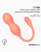 IY Kyra Beckenbodentrainer mit App-Steuerung Orange &Oslash; 3 cm