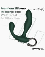 IY Greeny Prostata Massager mit Vibration und App-Steuerung Gr&uuml;n &Oslash; 2,5 cm
