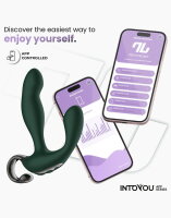 IY Greeny Prostata Massager mit Vibration und App-Steuerung Gr&uuml;n &Oslash; 2,5 cm