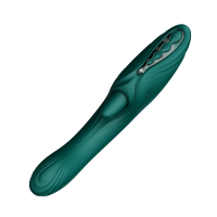 Zalo Ares G-Spot Rabbit Vibrator App Steuerung 24,6 cm Gr&uuml;n