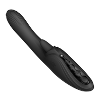 Zalo Ares G-Spot Rabbit Vibrator App Control 24,6 cm Black