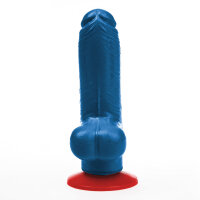 Fuck & Fist Tyr S Dildo Blau 16 cm &Oslash; 4 cm
