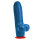 Fuck & Fist Tyr L Dildo Blau 23,5 cm &Oslash; 6 cm