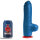 Fuck & Fist Tyr L Dildo Blau 23,5 cm &Oslash; 6 cm