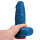 Fuck & Fist Freyr L Dildo Blau 24 cm &Oslash; 7,5 cm