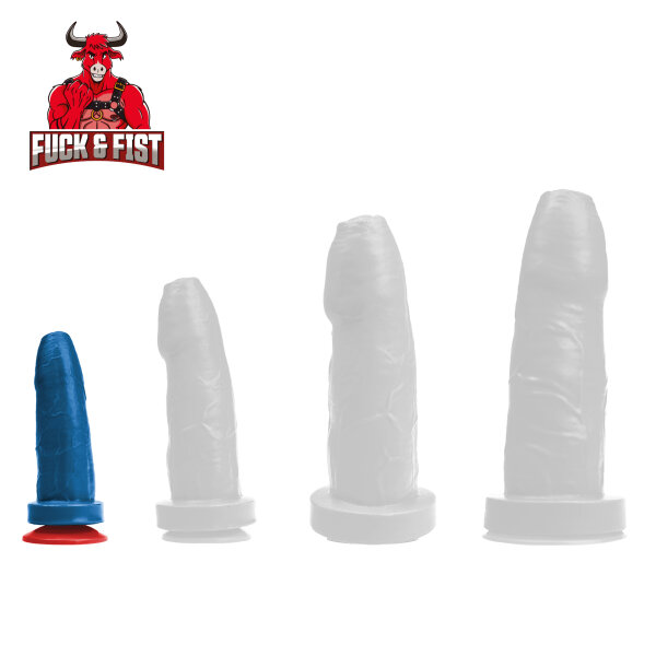 Fuck & Fist Magni S Dildo Blau 16 cm &Oslash; 5 cm