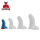 Fuck & Fist Buri S Dildo Blau 15,5 cm &Oslash; 6 cm