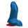 Fuck & Fist Buri S Dildo Blau 15,5 cm &Oslash; 6 cm